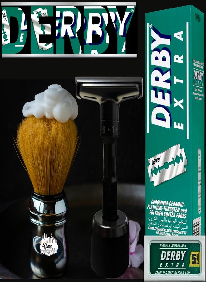 Derby 5 Derby Extra Professional Double Edge Razor Blades for straight razor - Image 4